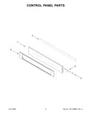 Control panel parts
