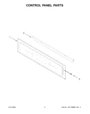 Control panel parts
