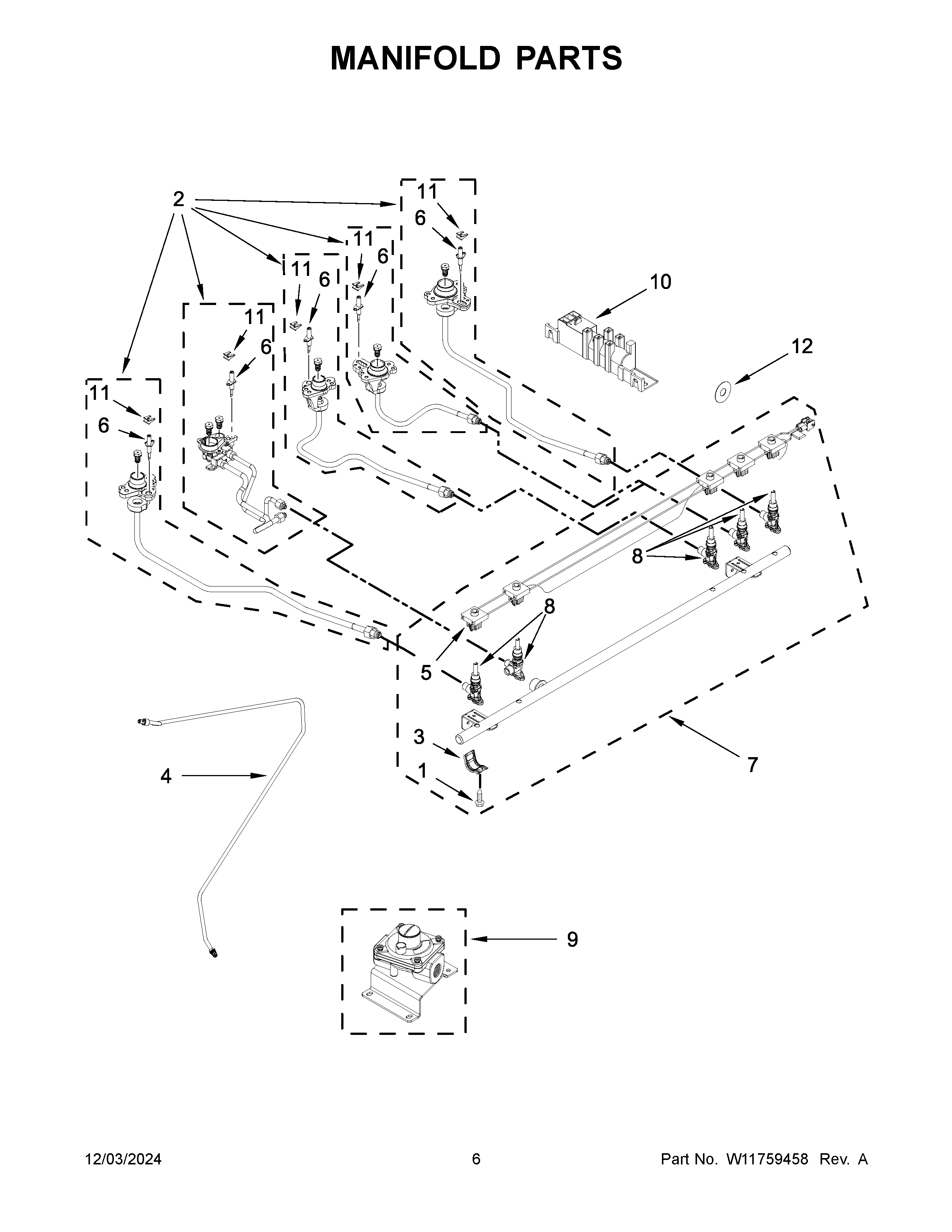 Manifold parts