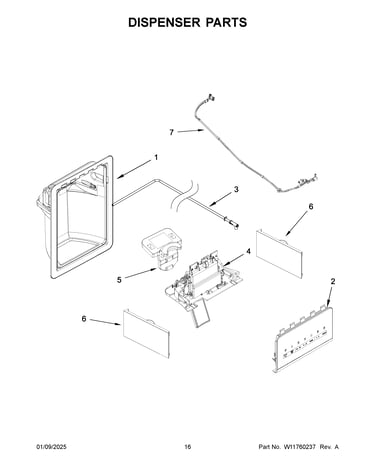 Dispenser parts
