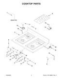 Cooktop parts