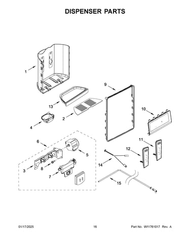 Dispenser parts