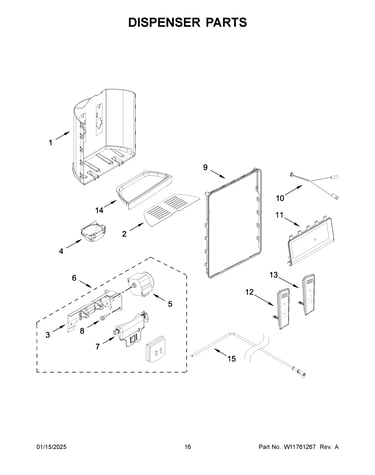 Dispenser parts