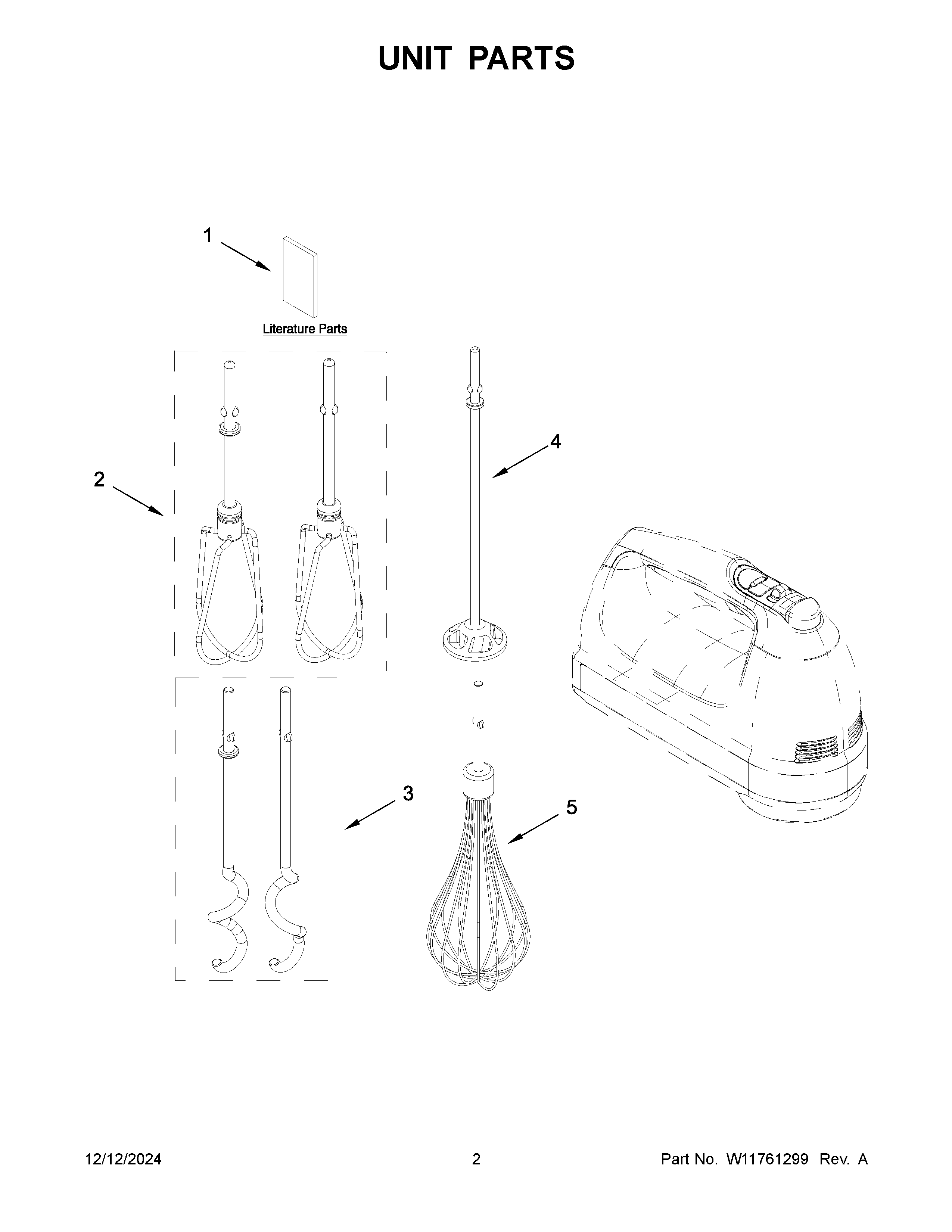 Unit parts