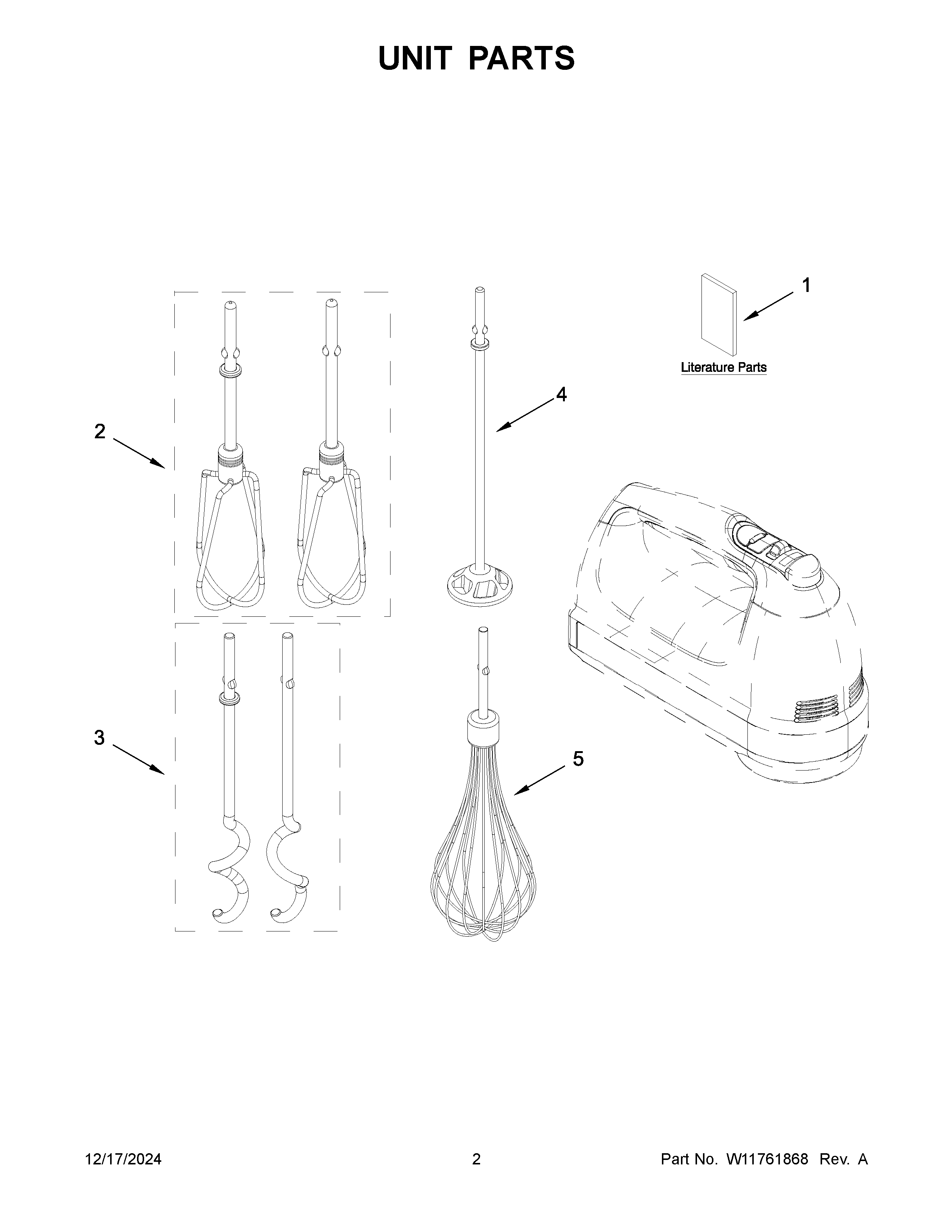 Unit parts