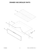 Drawer and broiler parts