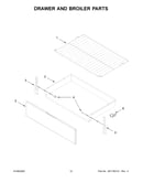 Drawer and broiler parts