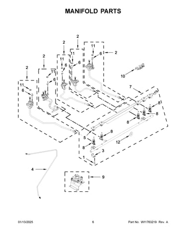 Manifold parts