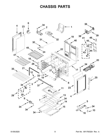 Chassis parts