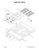 Cooktop parts