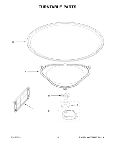 Turntable parts