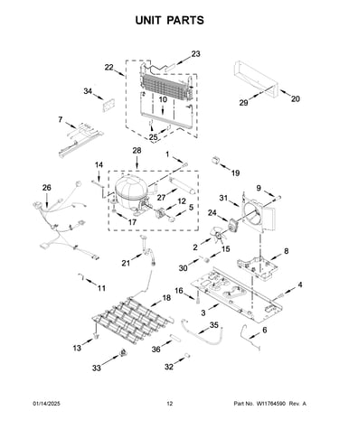 Unit parts