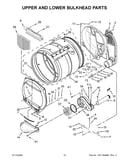 Upper and lower bulkhead parts