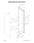 Refrigerator door parts