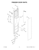 Freezer door parts