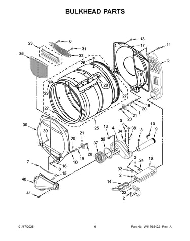 Bulkhead parts