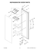 Refrigerator door parts