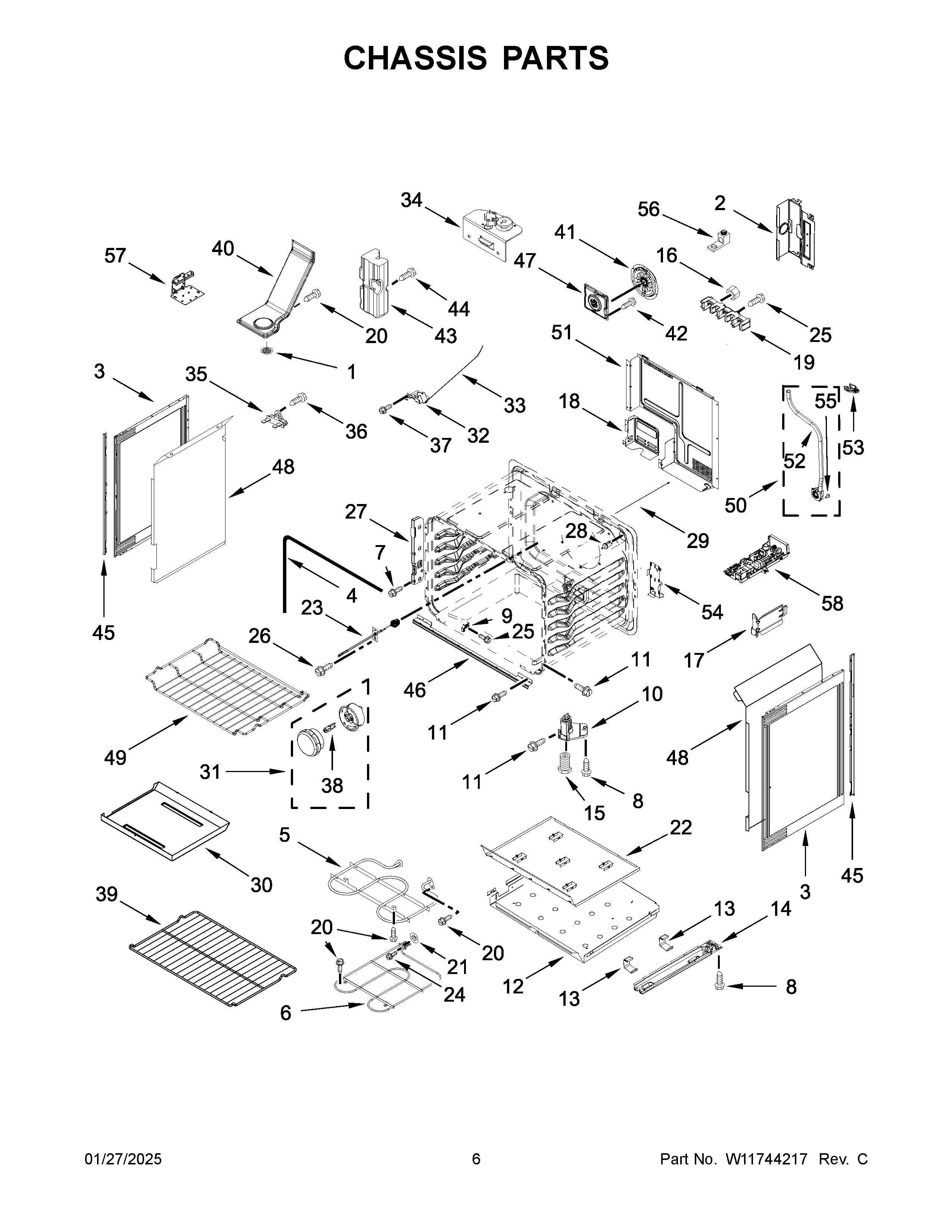 Chassis parts