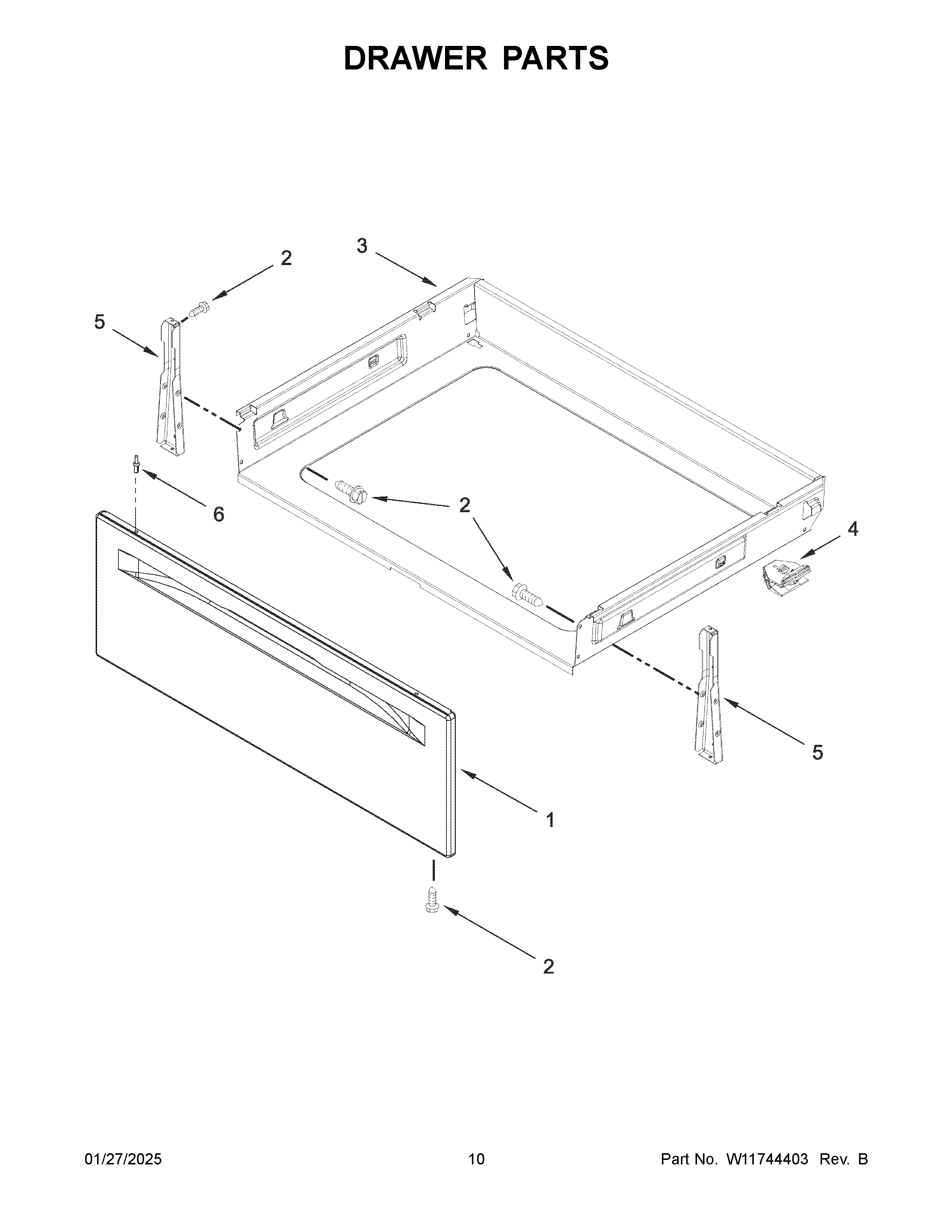 Drawer parts