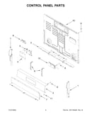 Control panel parts