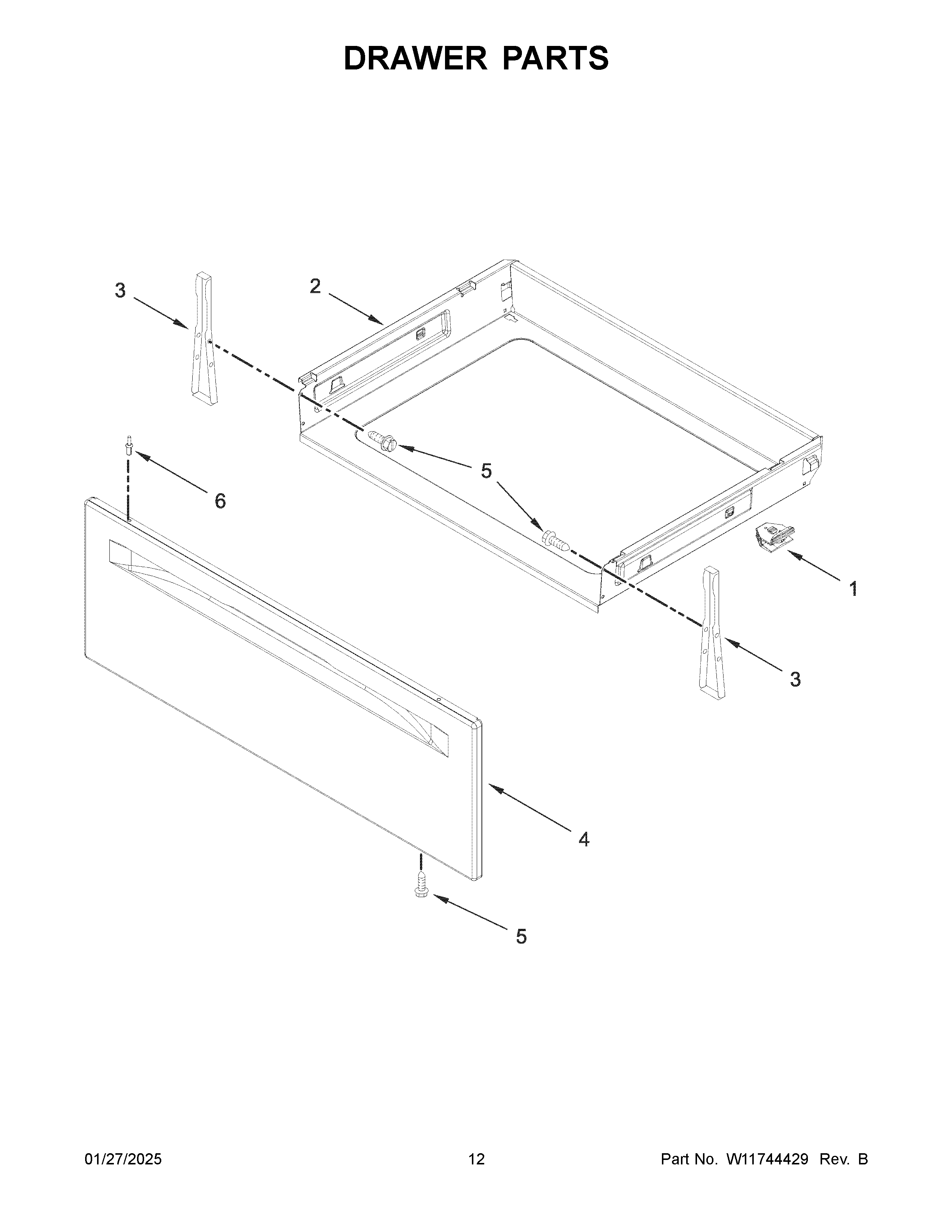 Drawer parts