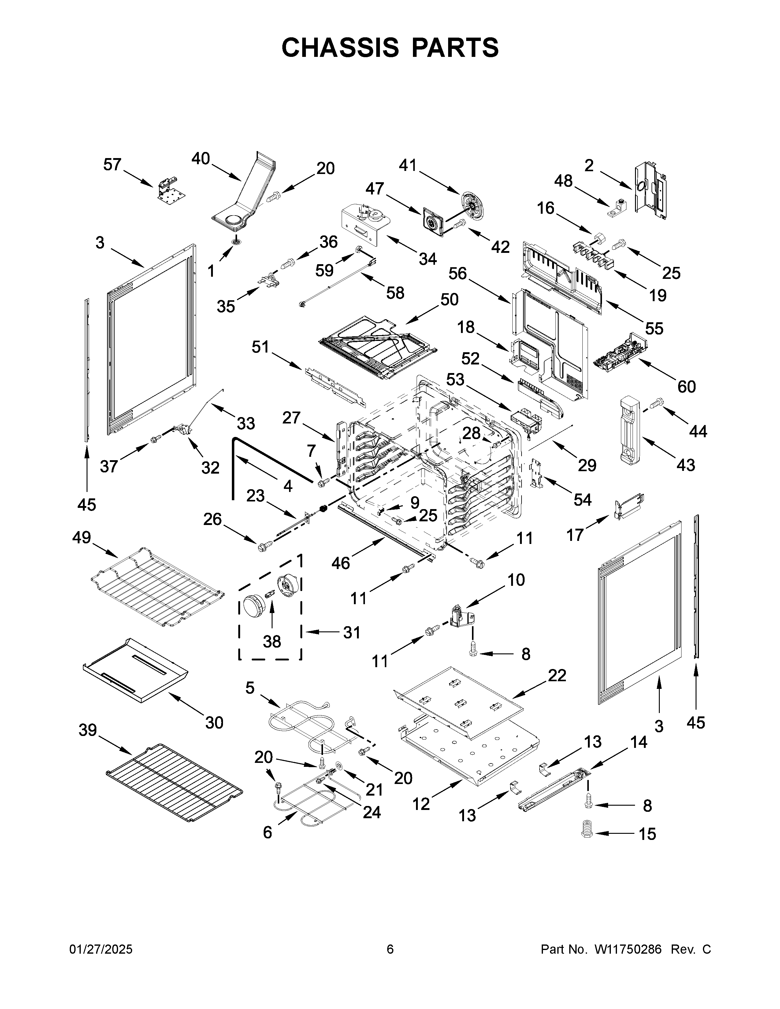 Chassis parts