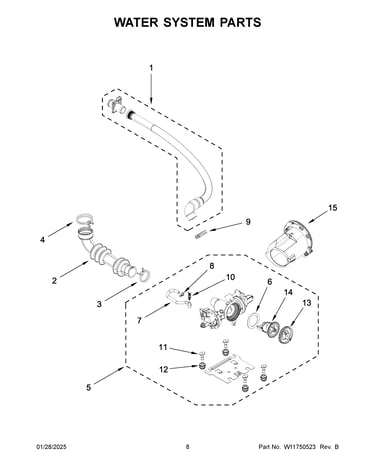 Water system parts