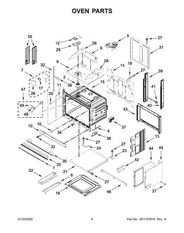 Oven parts