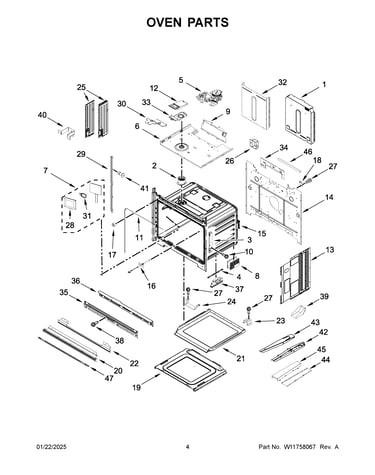 Oven parts