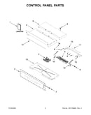 Control panel parts