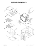 Internal oven parts