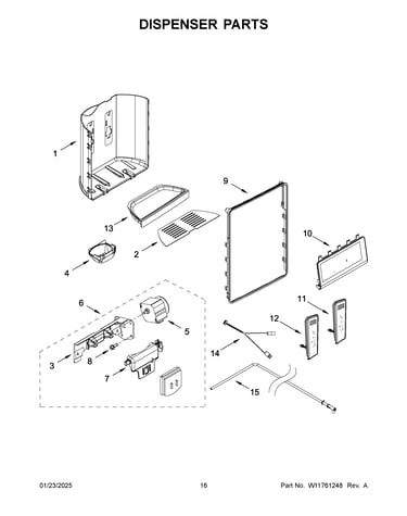 Dispenser parts