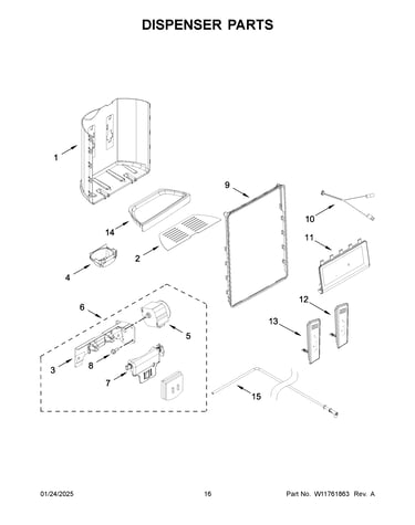 Dispenser parts