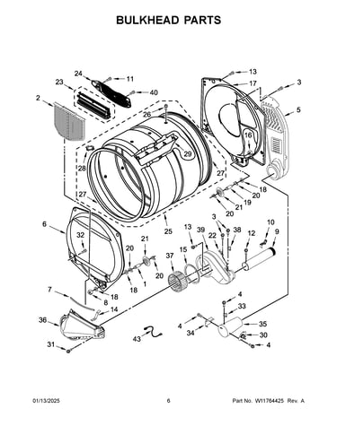Bulkhead parts