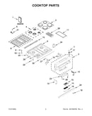 Cooktop parts