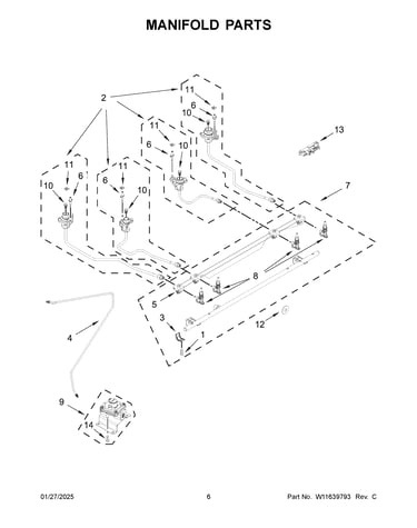 Manifold parts
