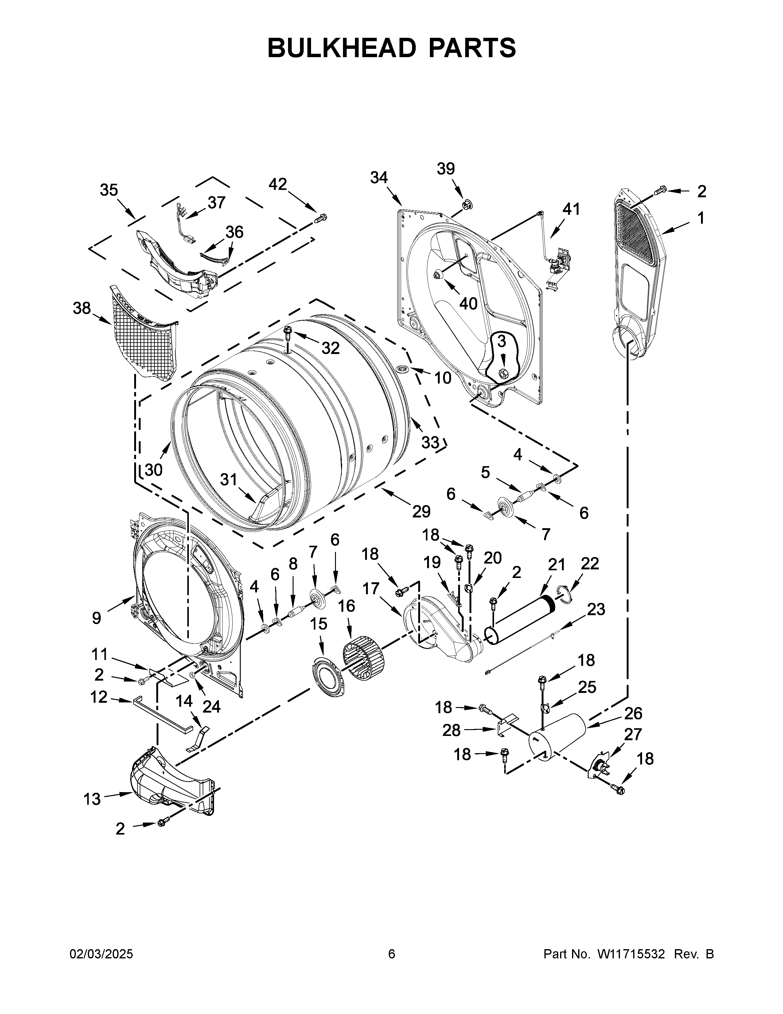 Bulkhead parts