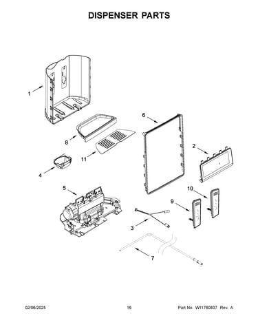 Dispenser parts