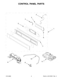 Control panel parts