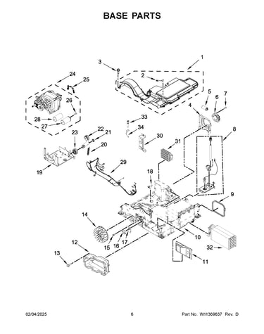 Base parts