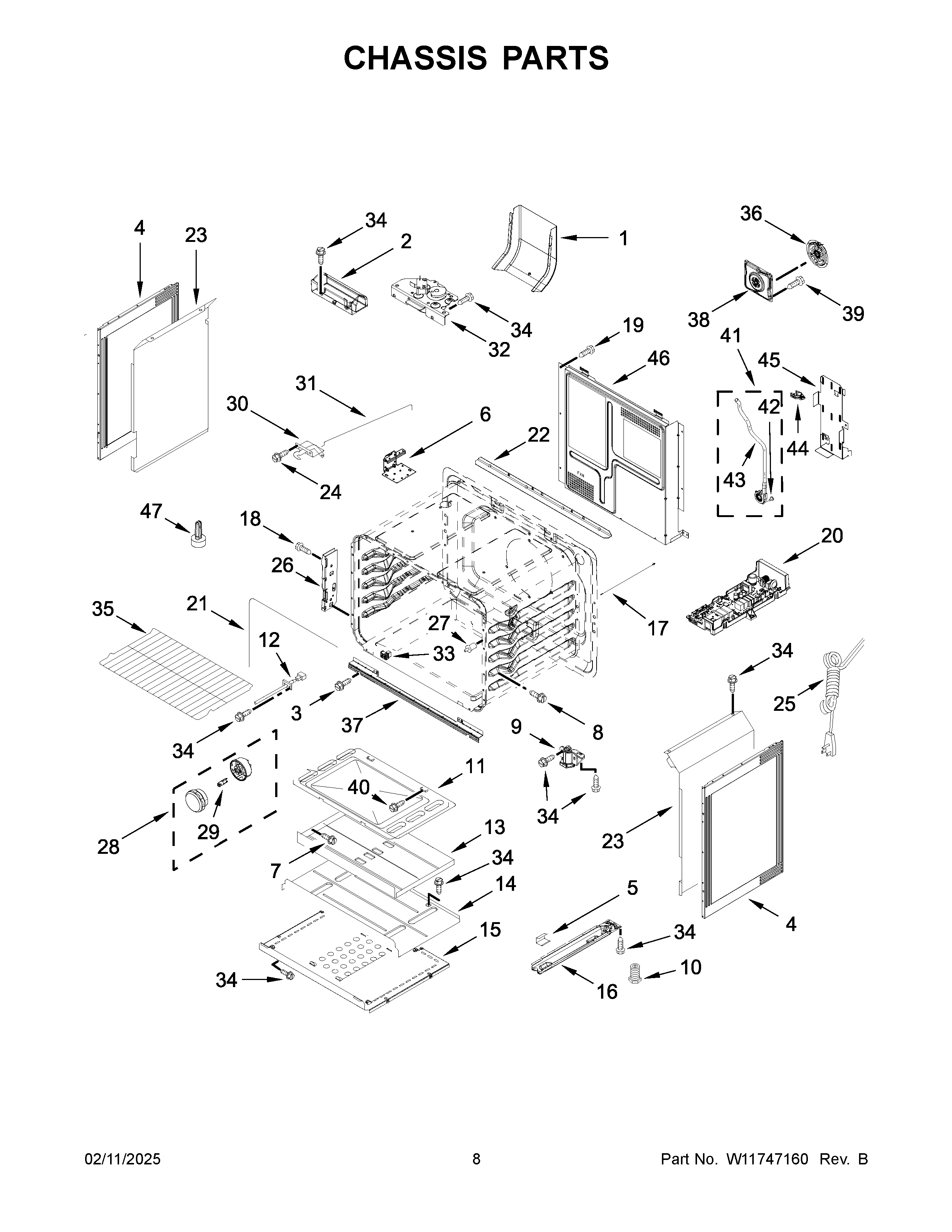 Chassis parts