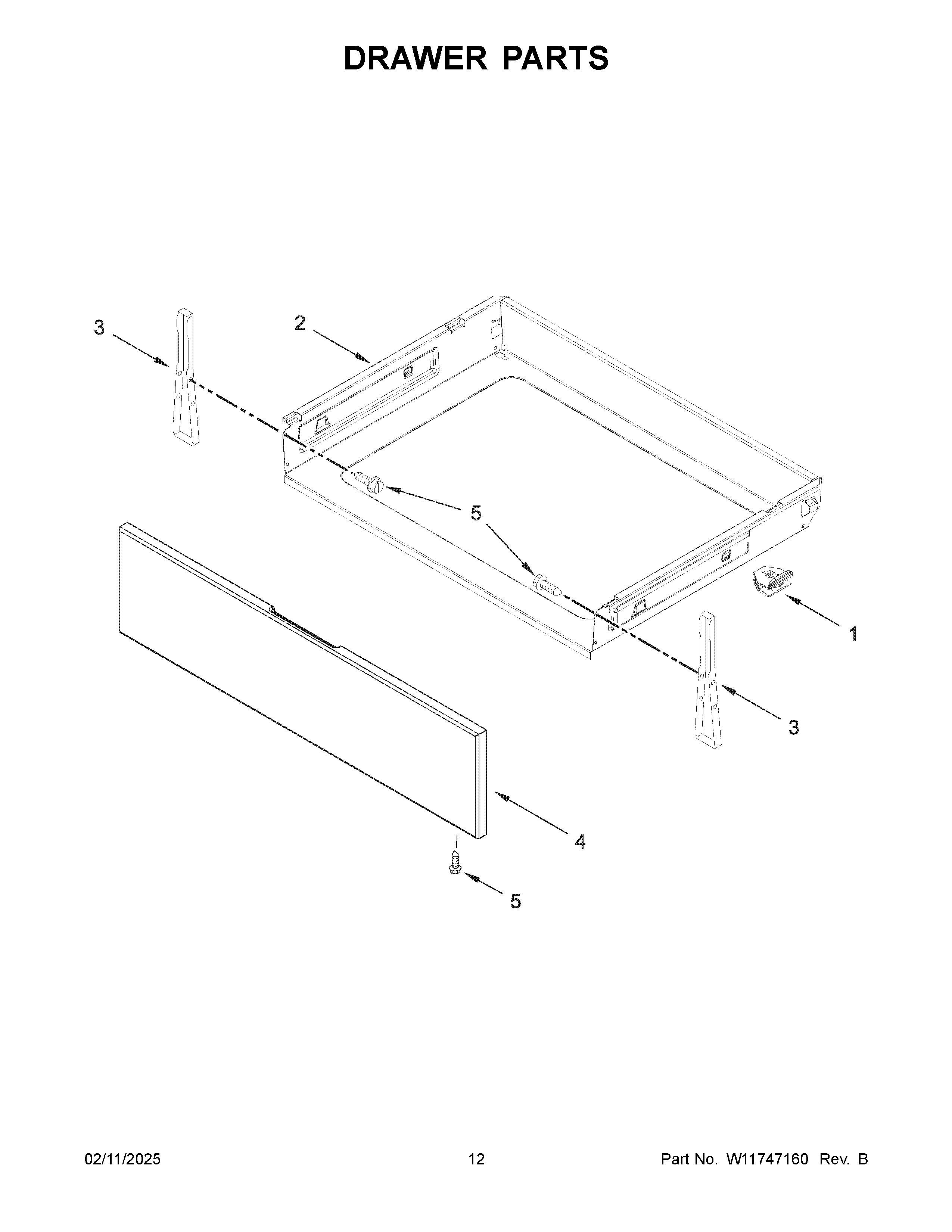 Drawer parts