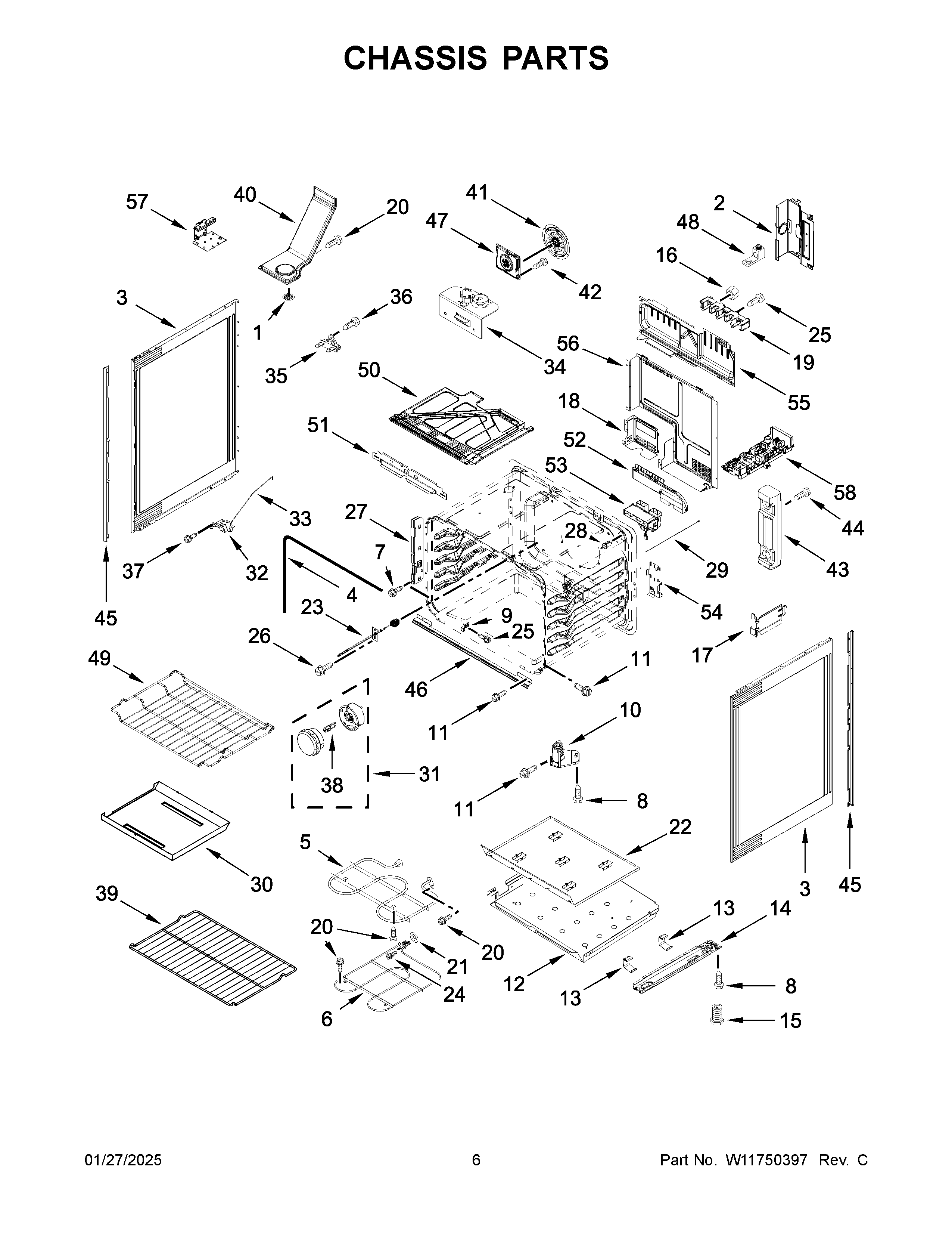 Chassis parts