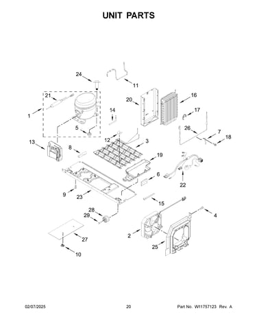 Unit parts