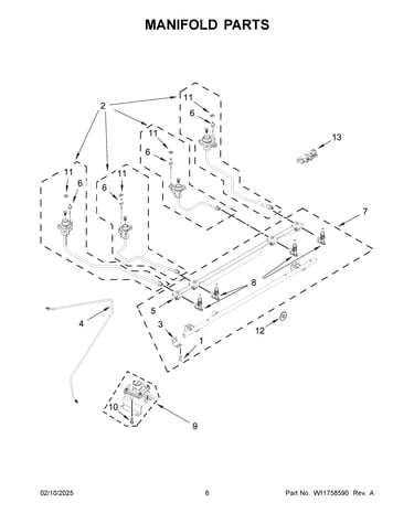 Manifold parts