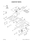 Cooktop parts