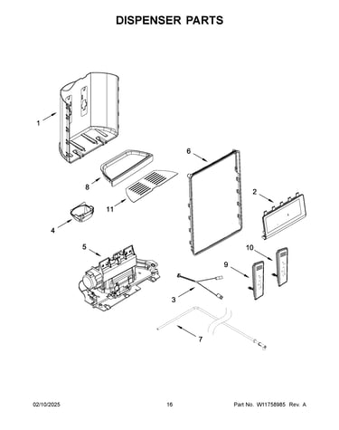 Dispenser parts