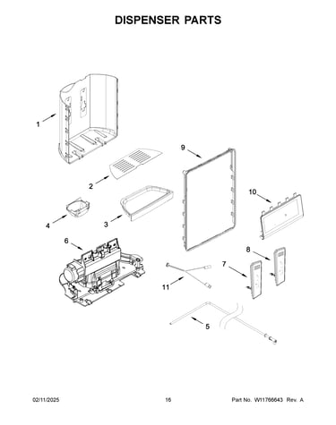 Dispenser parts