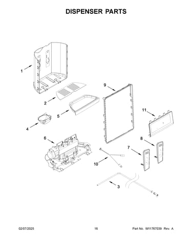 Dispenser parts