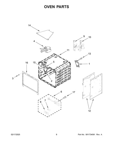 Oven parts